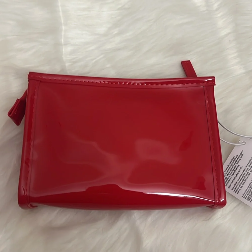 NWT Smashbox Red Cosmetic Bag